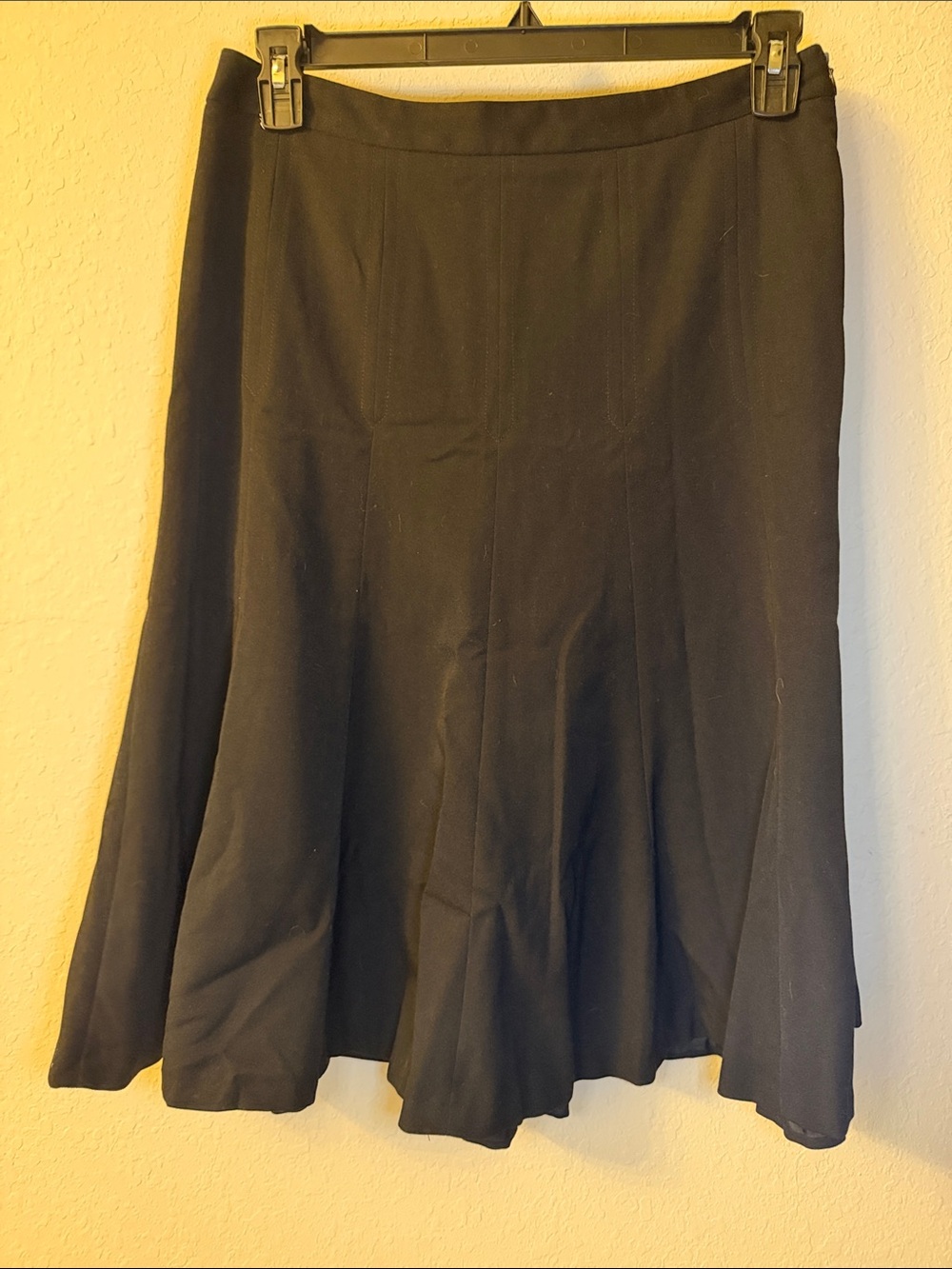 East 5th black A line skirt